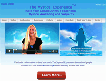 Tablet Screenshot of mysticalsuccessclub.com